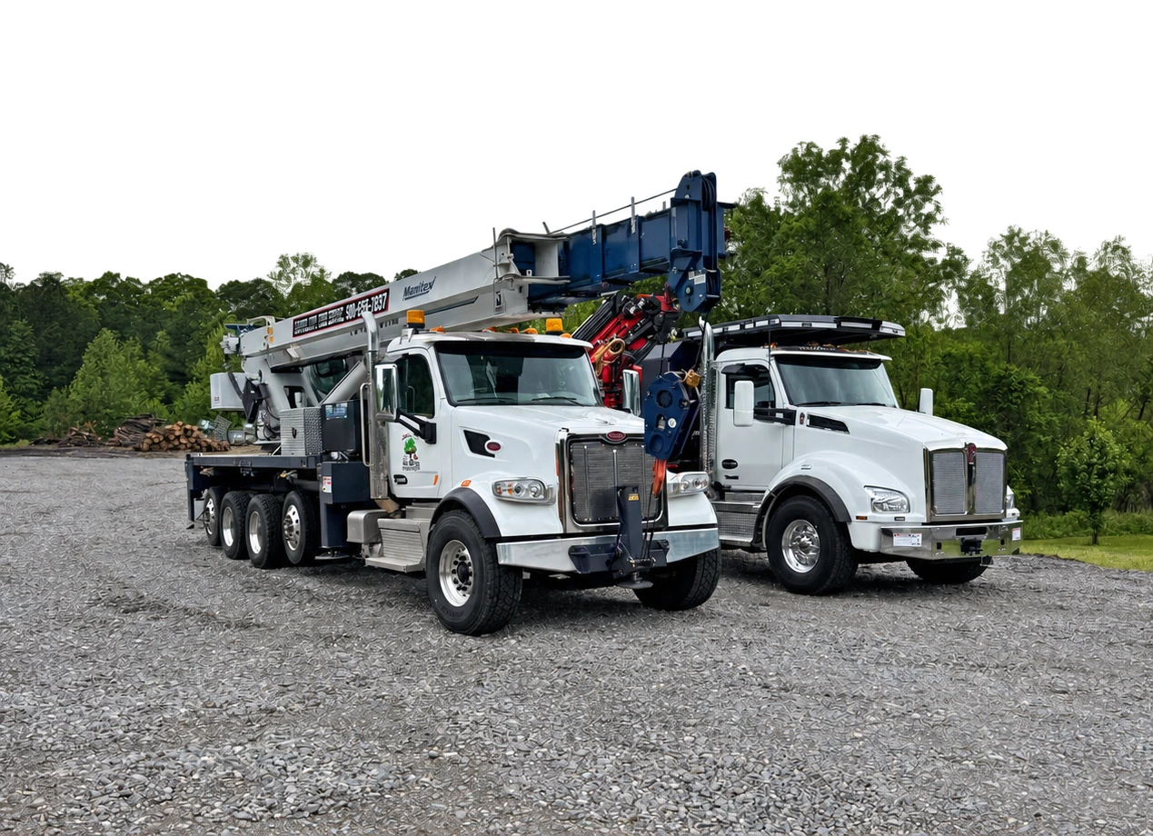 Capital City Palfinger knuckleboom truck
